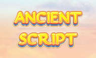 UK Online Slots Such As Ancient Script