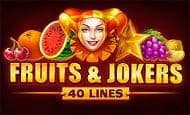 uk online slots such as Fruits and Jokers: 40 Lines