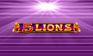 uk online slots such as 5 lions