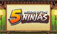 uk online slots such as Legend of The 5 Ninjas