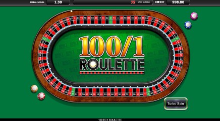 100 to 1 Roulette slot