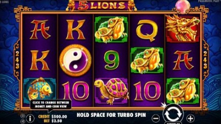 5 lions slot