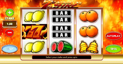 7s On Fire slot