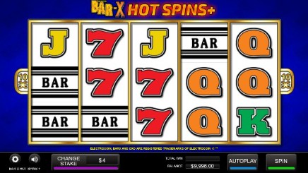 Bar X Hot Spins + slot