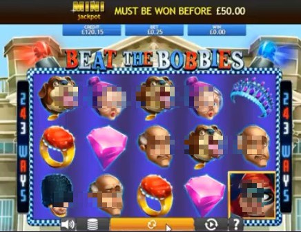 Beat the Bobbies Jackpot slot