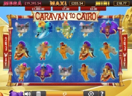 Caravan to Cairo Jackpot slot