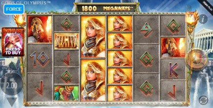 Gods Of Olympus Megaways slot