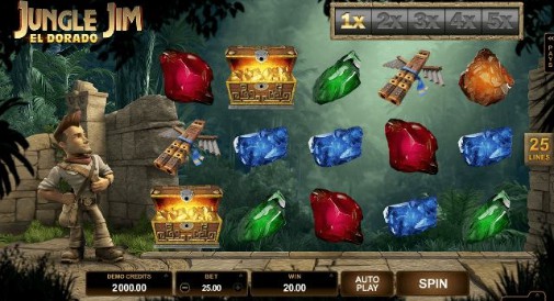 Jungle Jim: El Dorado UK Online Slots