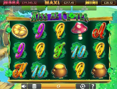 Kiss me Clover Jackpot slot