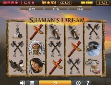 Shamans Dream Jackpot slot