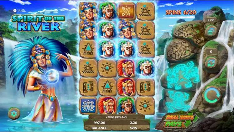 Spirit of the River Slots Reels