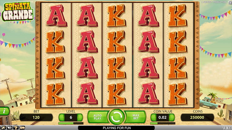 Spinata Grande Slots Games