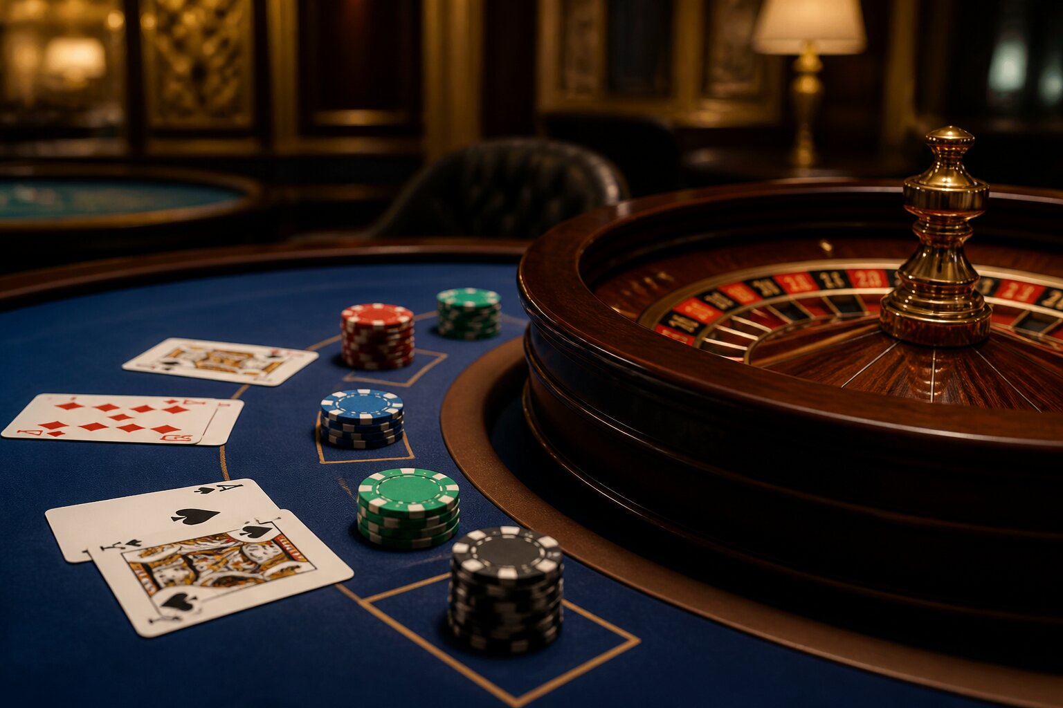 Blackjack vs Roulette: Comparing Odds, House Edge & Payouts