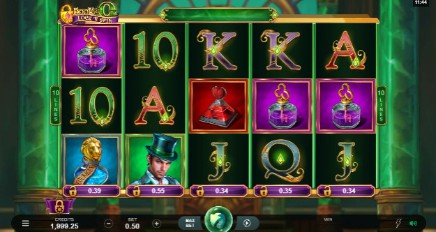 Book of Oz Lock 'N Spin slot