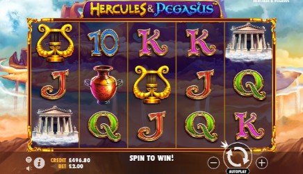 Hercules and Pegasus slot