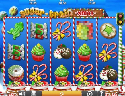 Sugar Train Xmas slot