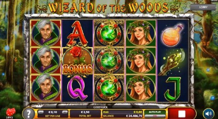 Wizard of the Woods slot